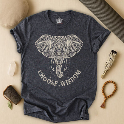 Elephant Mandala Art Tee
