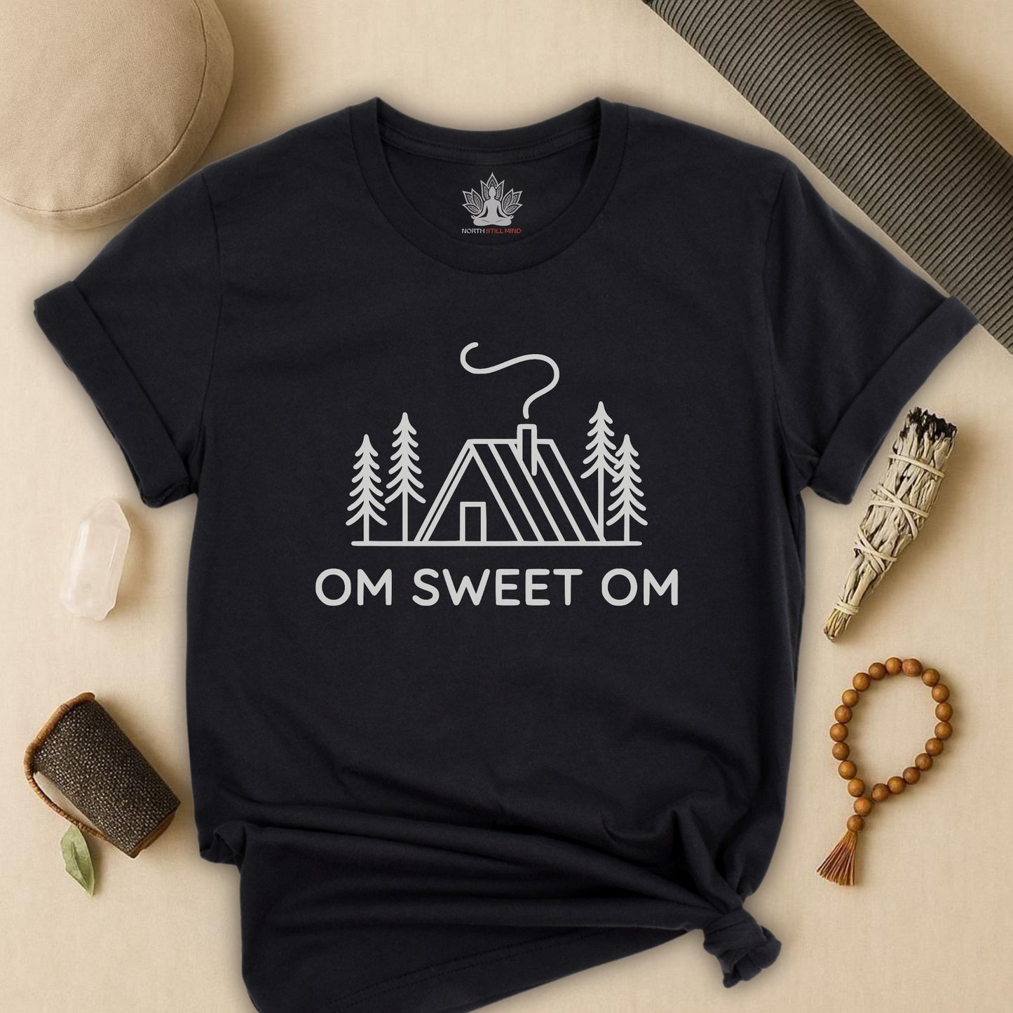 OM Sweet OM - Peaceful Retreat Yoga Tee