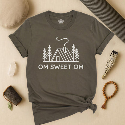 OM Sweet OM - Peaceful Retreat Yoga Tee