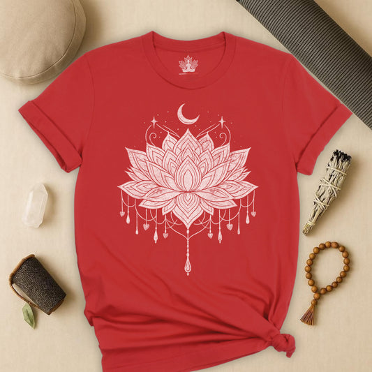 Vintage Moon Lotus Tee