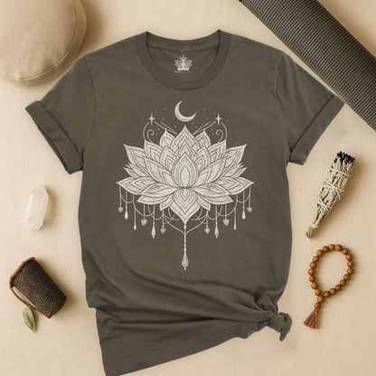 Vintage Moon Lotus Tee