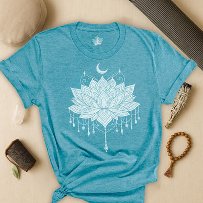 Vintage Moon Lotus Tee