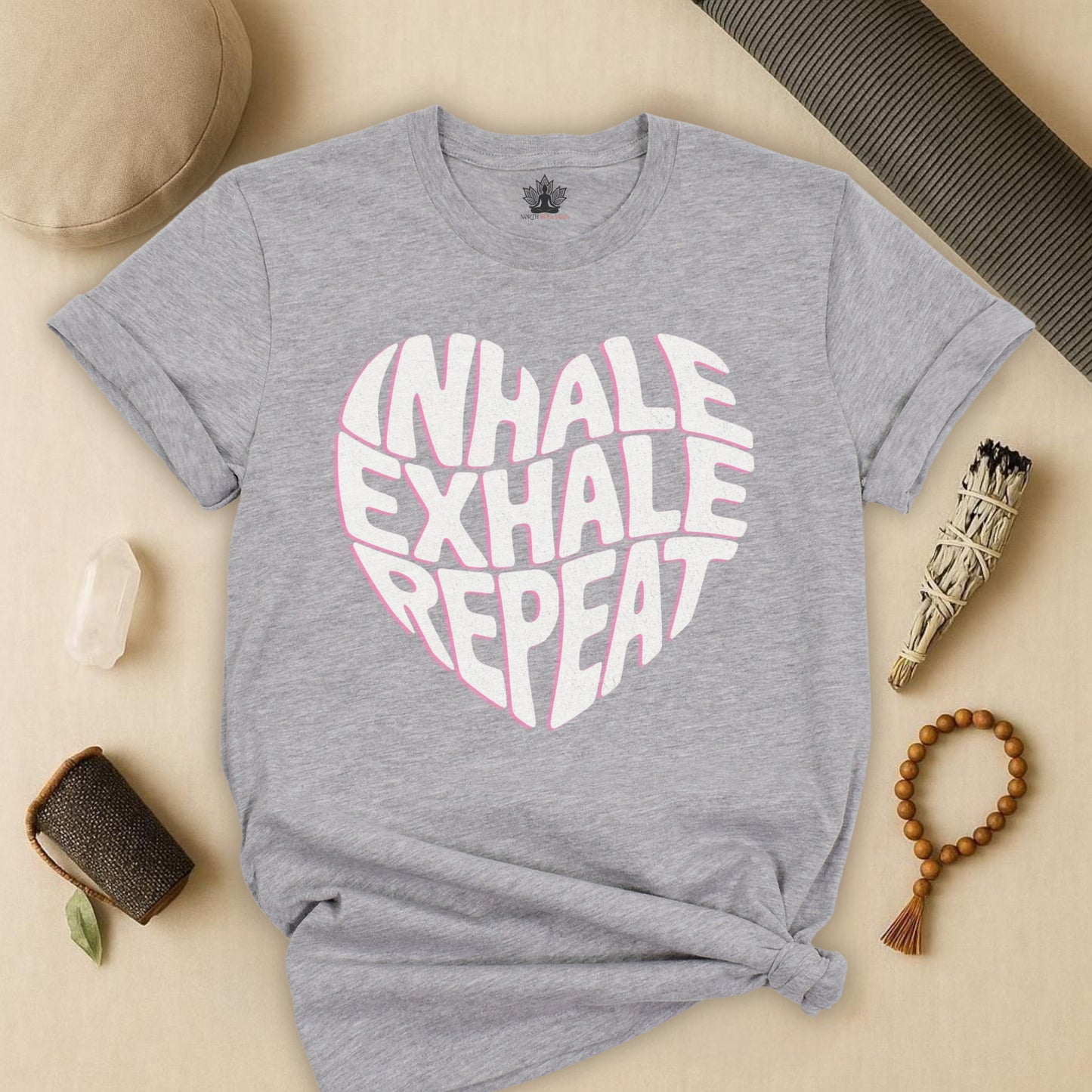 Inhale Exhale Repeat Tee
