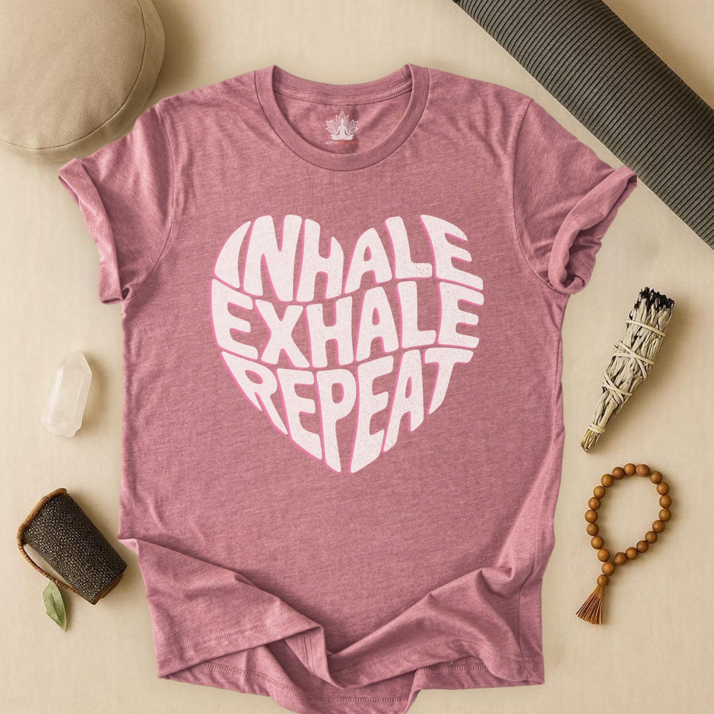 Inhale Exhale Repeat Tee