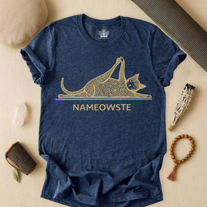 Nameowste – Mandala Yoga Cat Tee