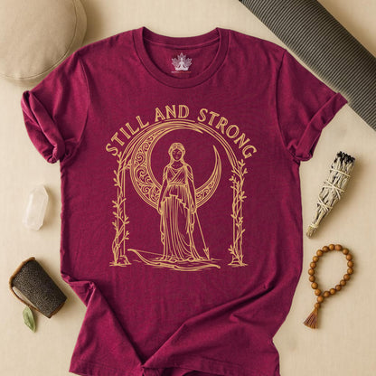 Still and Strong Moon Goddess – Feminine Power Tee