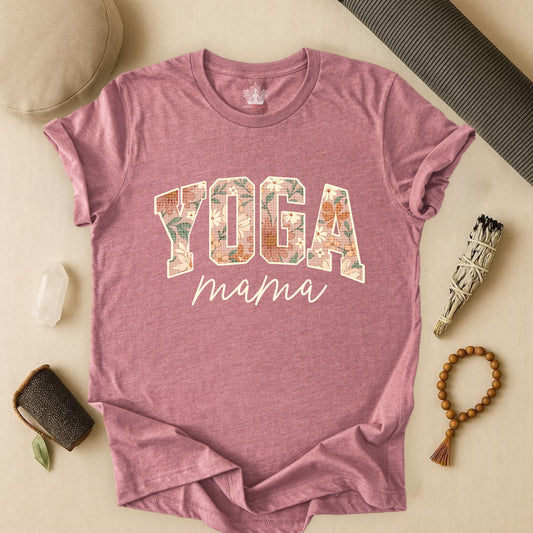 Floral Yoga Mama – Motherhood & Mindfulness Tee