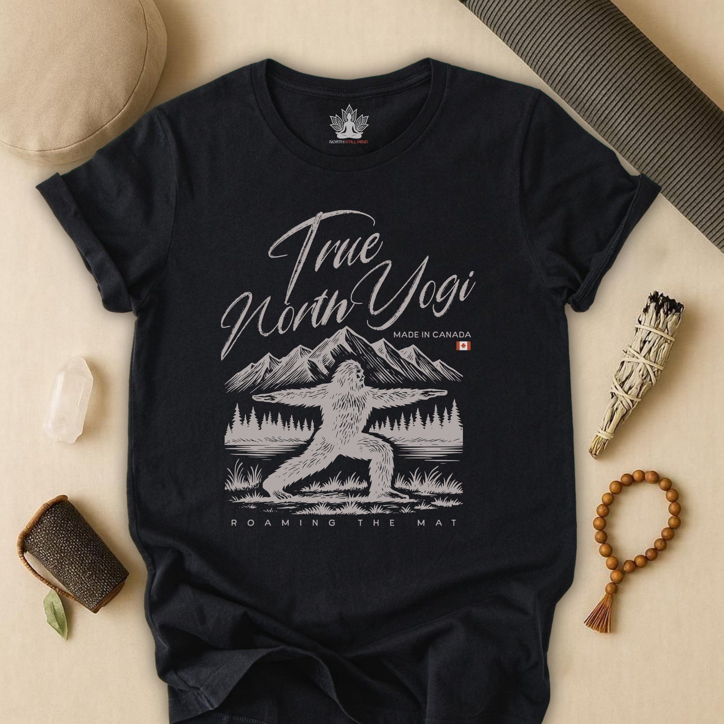 True North Yogi – Sasquatch Warrior Yoga Tee