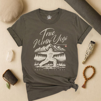 True North Yogi – Sasquatch Warrior Yoga Tee