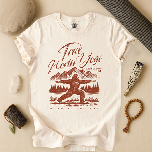 True North Yogi – Sasquatch Warrior Yoga Tee