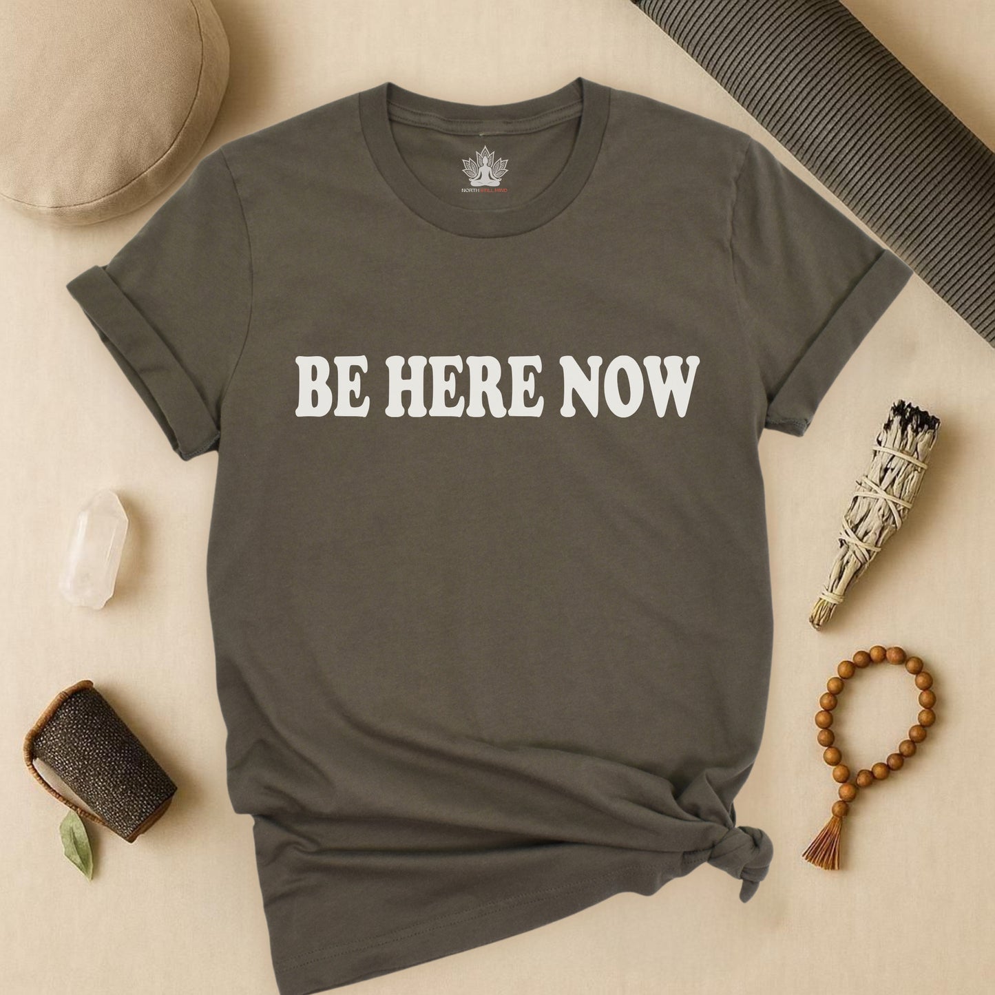 Be Here Now - Mindfulness Tee
