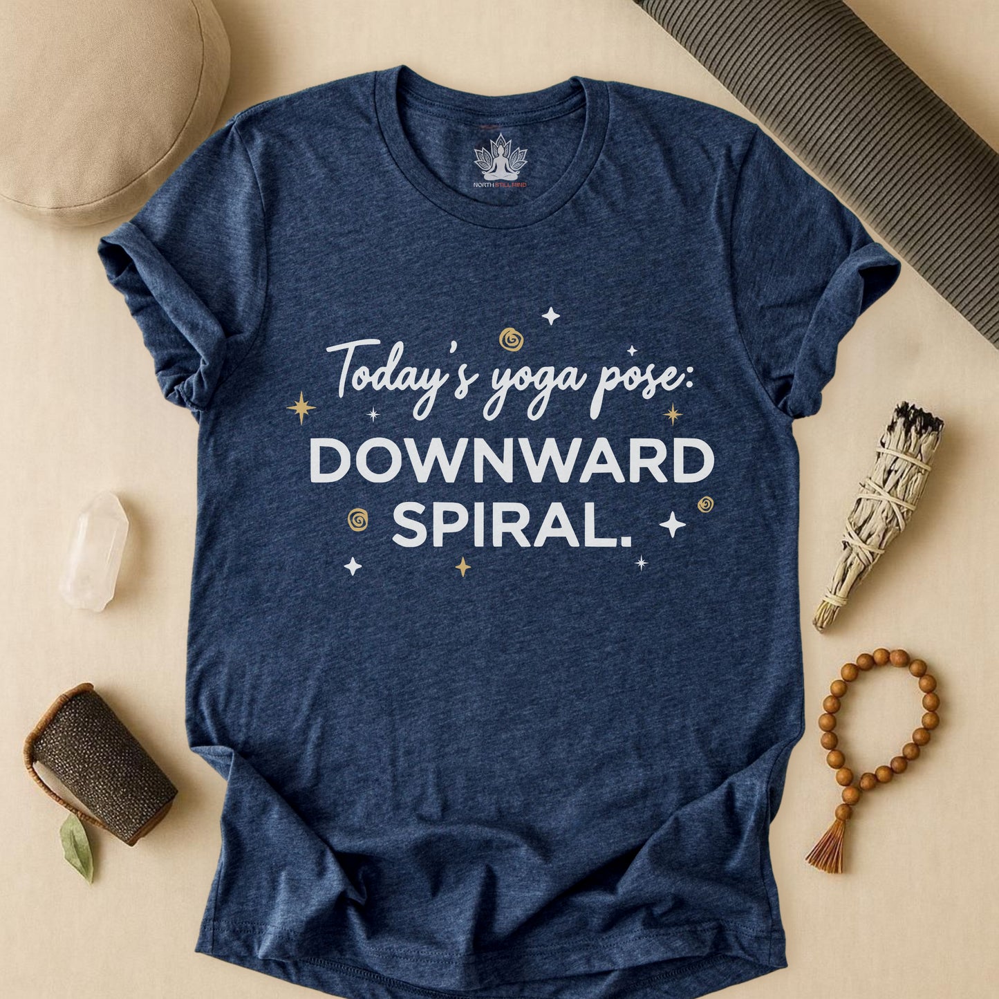 Today's Yoga Pose - Downward Spiral Tee
