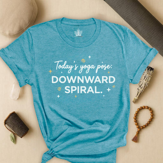 Today's Yoga Pose: Downward Spiral Tee