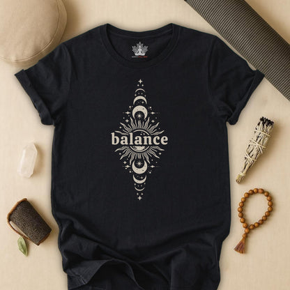 Balance Moon Phases & Sun Tee