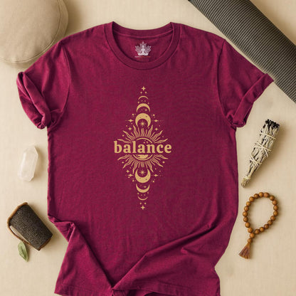 Balance Moon Phases & Sun Tee
