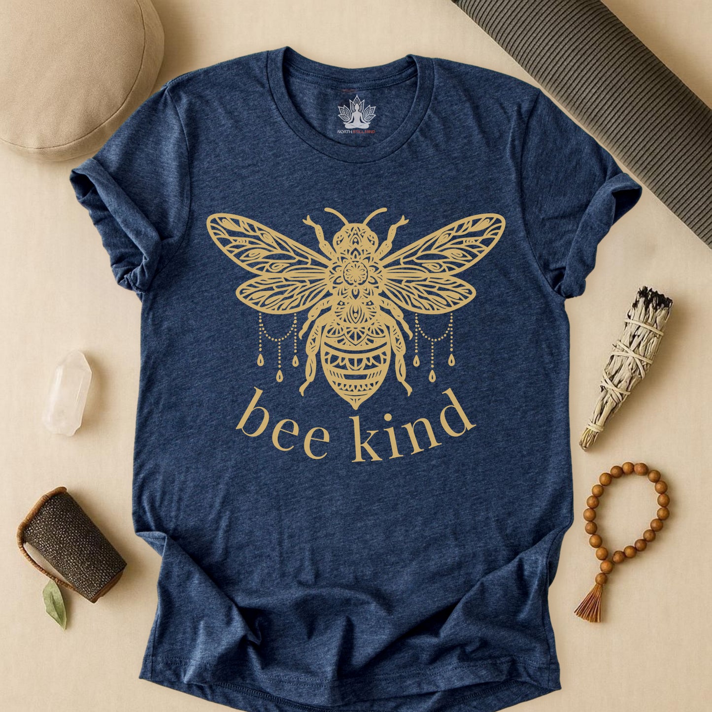 Bee Kind Mandala Tee