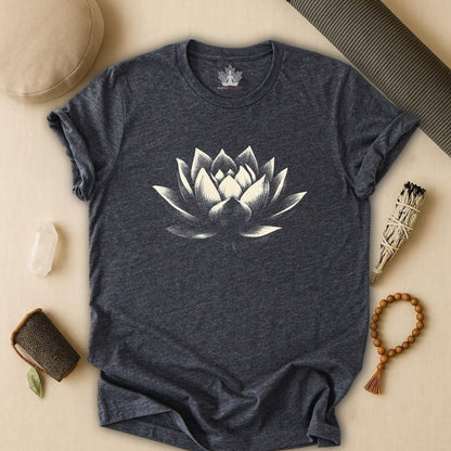 Lotus Shadow Art Tee