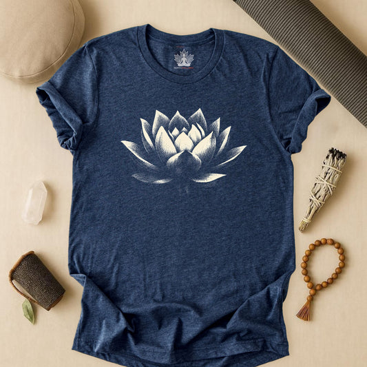 Lotus Shadow Art Tee