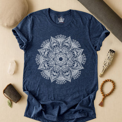 Dragonflies & Flowers Mandala