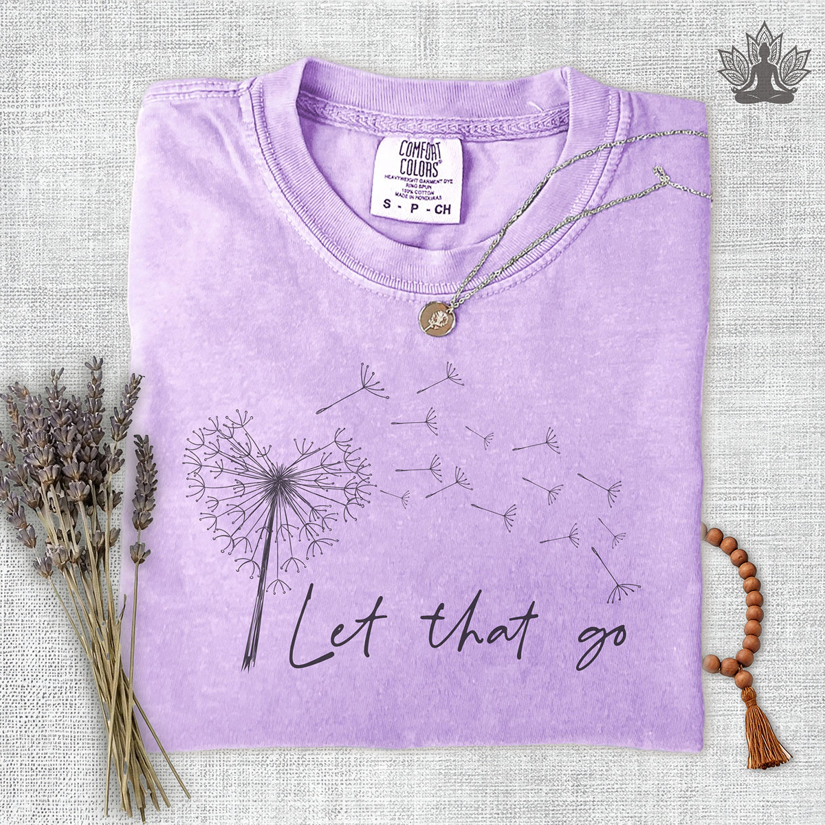 Let That Go Comfort Colors Tee