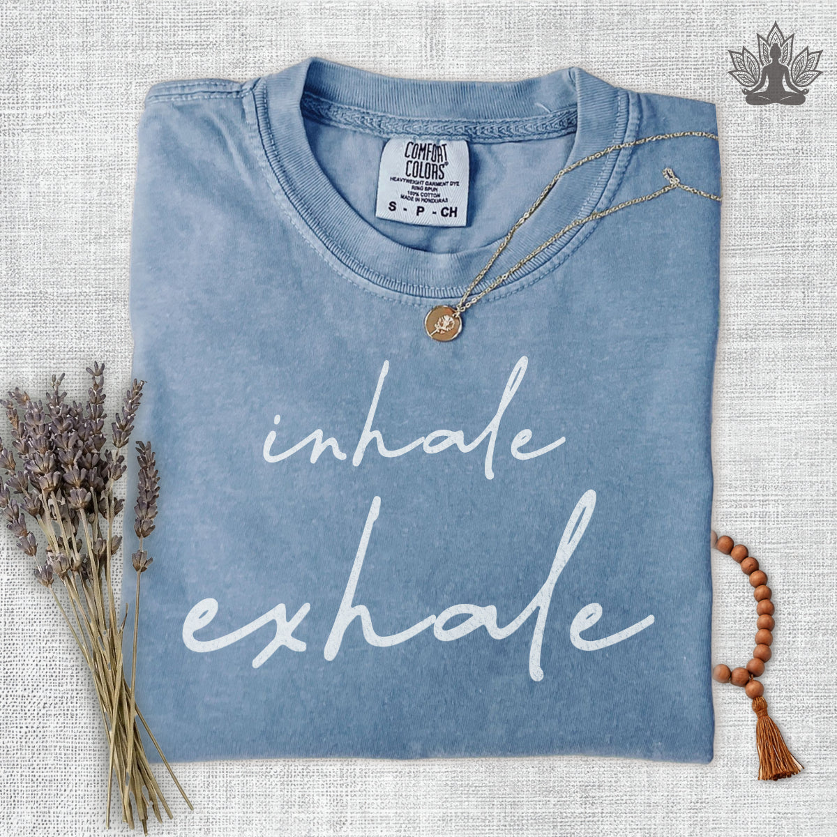 Inhale Exhale Comfort Colors Tee