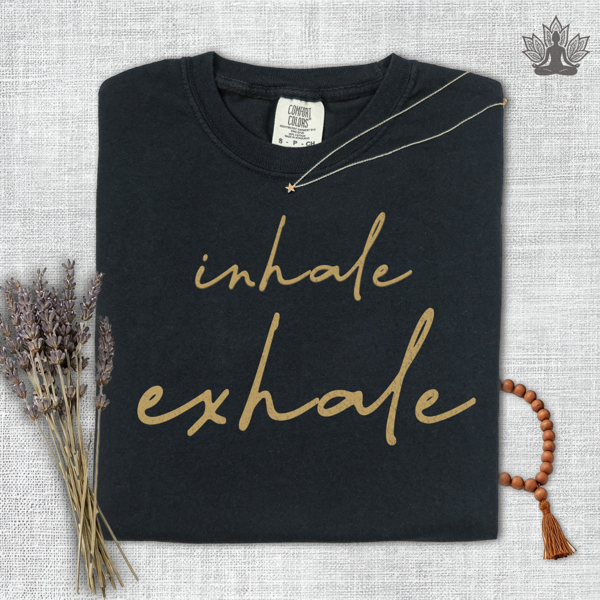 Inhale Exhale Comfort Colors Tee