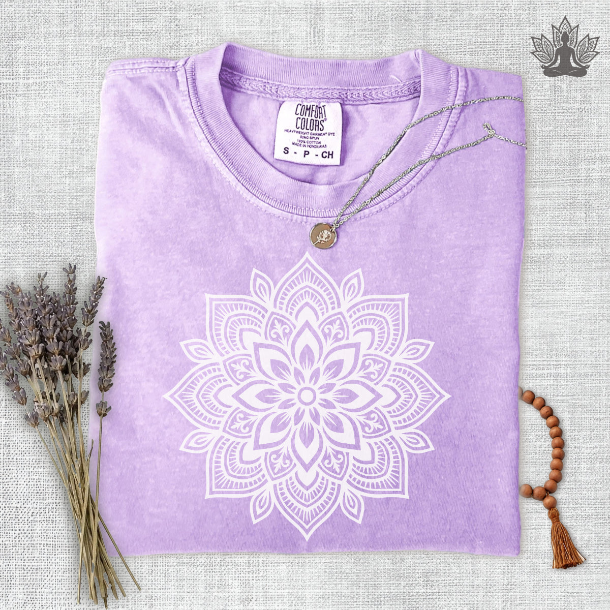 Boho Mandala Comfort Colors Tee