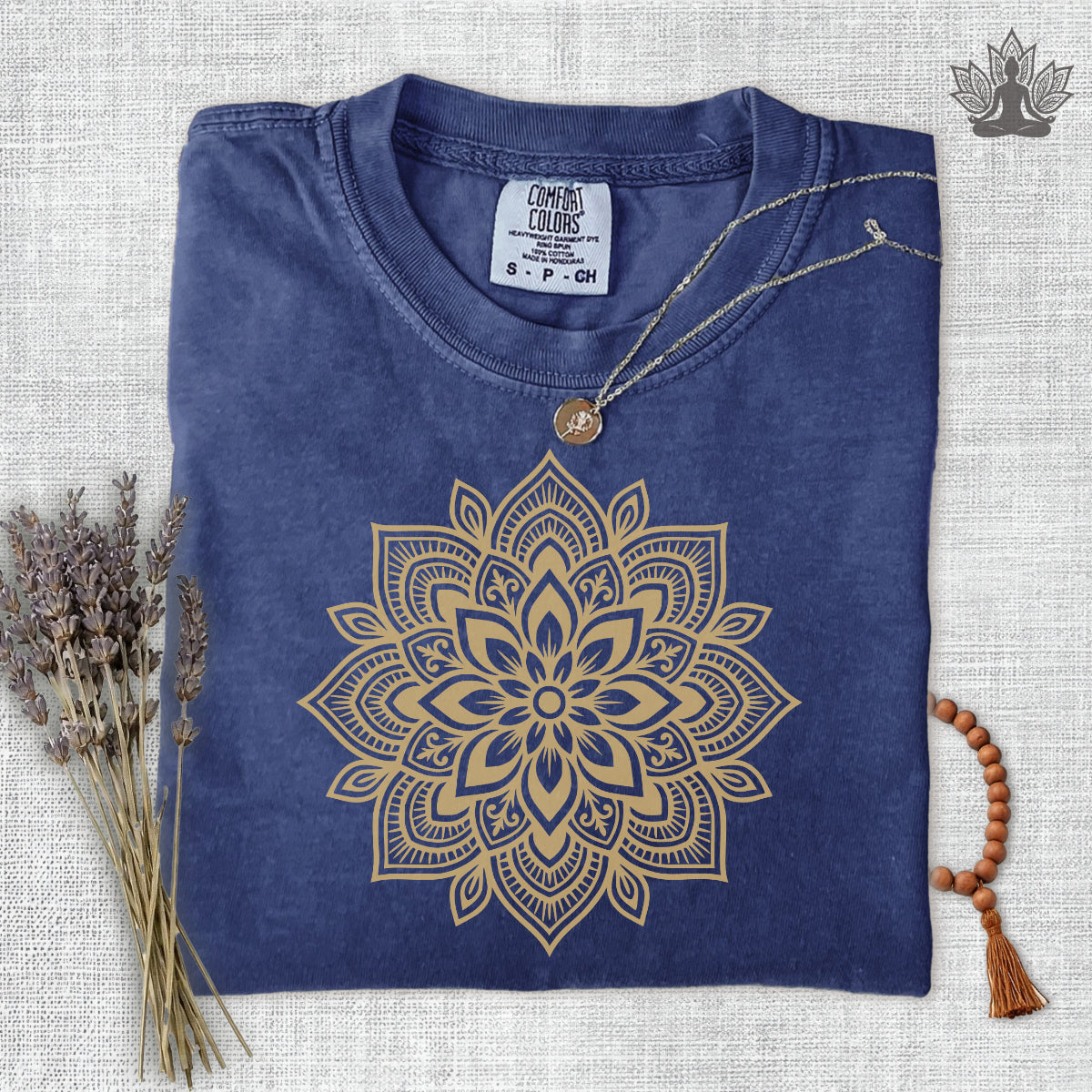 Boho Mandala Comfort Colors Tee