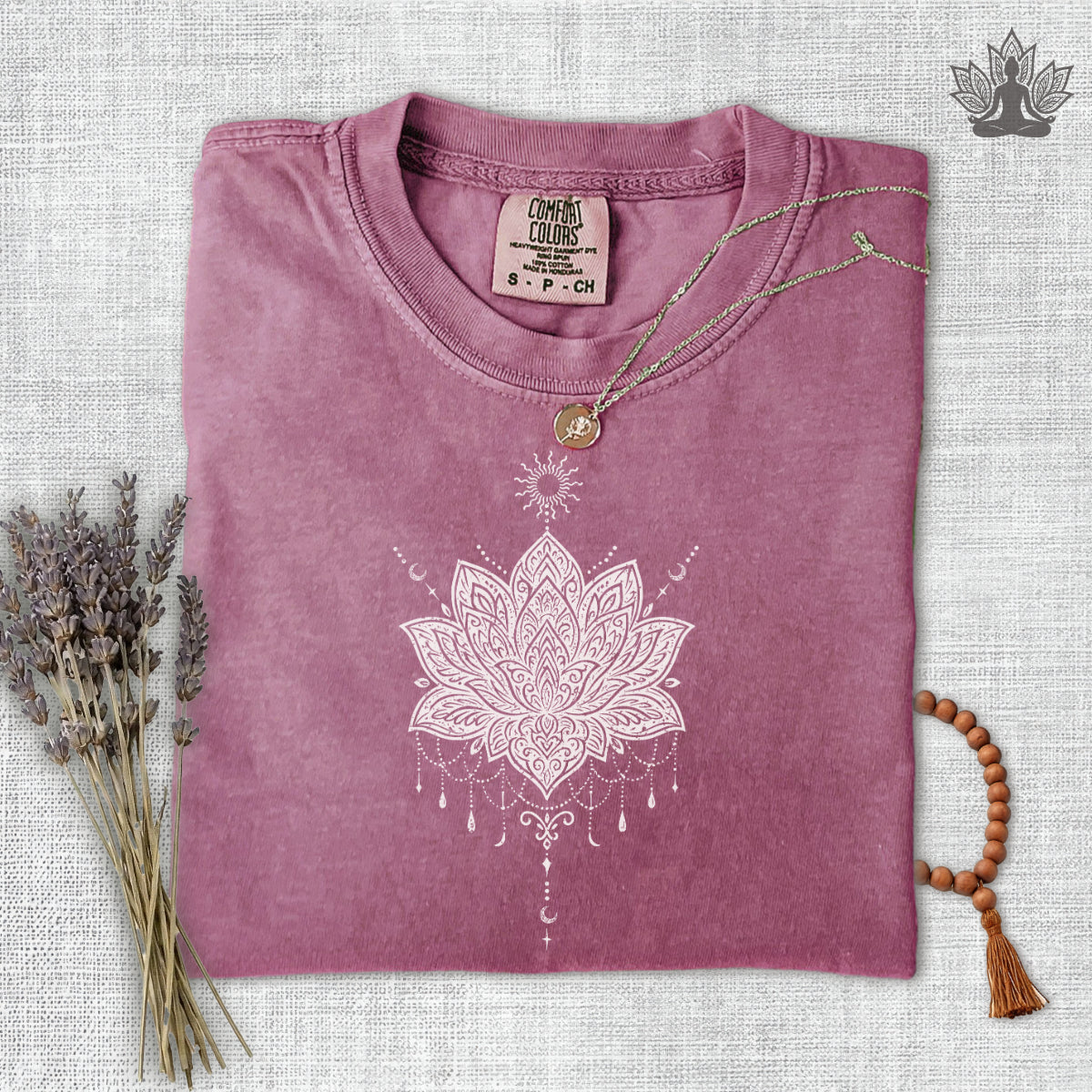 Celestial Lotus Comfort Colors Tee