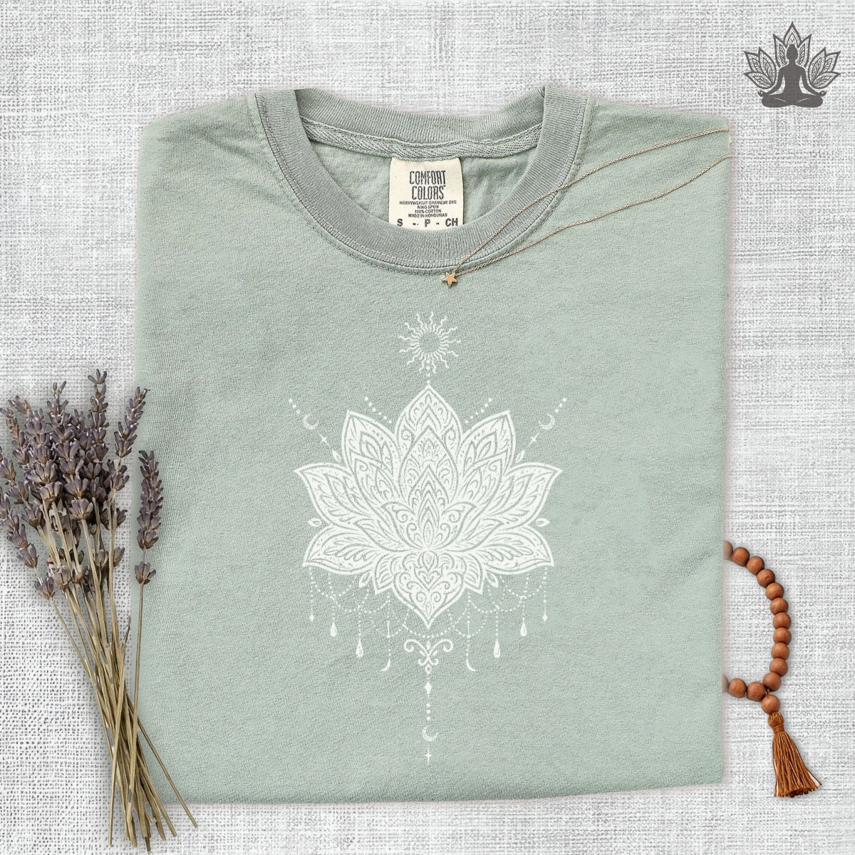 Celestial Lotus Comfort Colors Tee