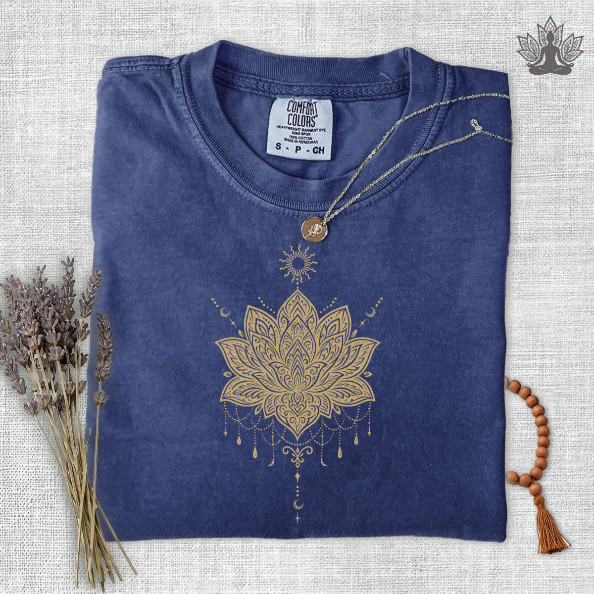Celestial Lotus Comfort Colors Tee