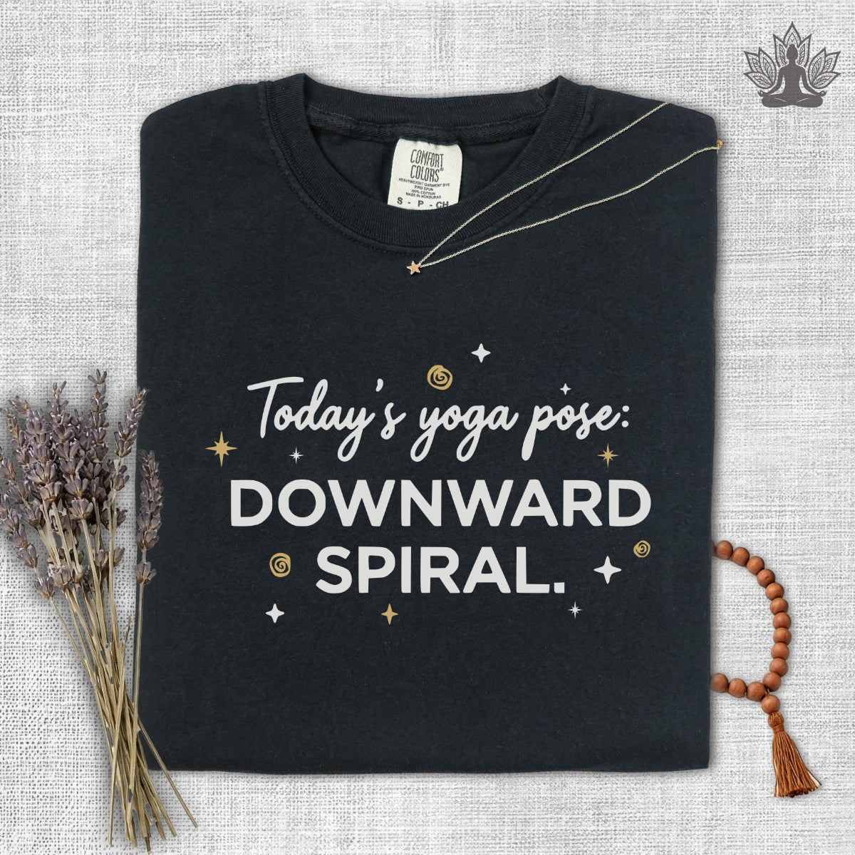 Downward Spiral Comfort Colors Tee