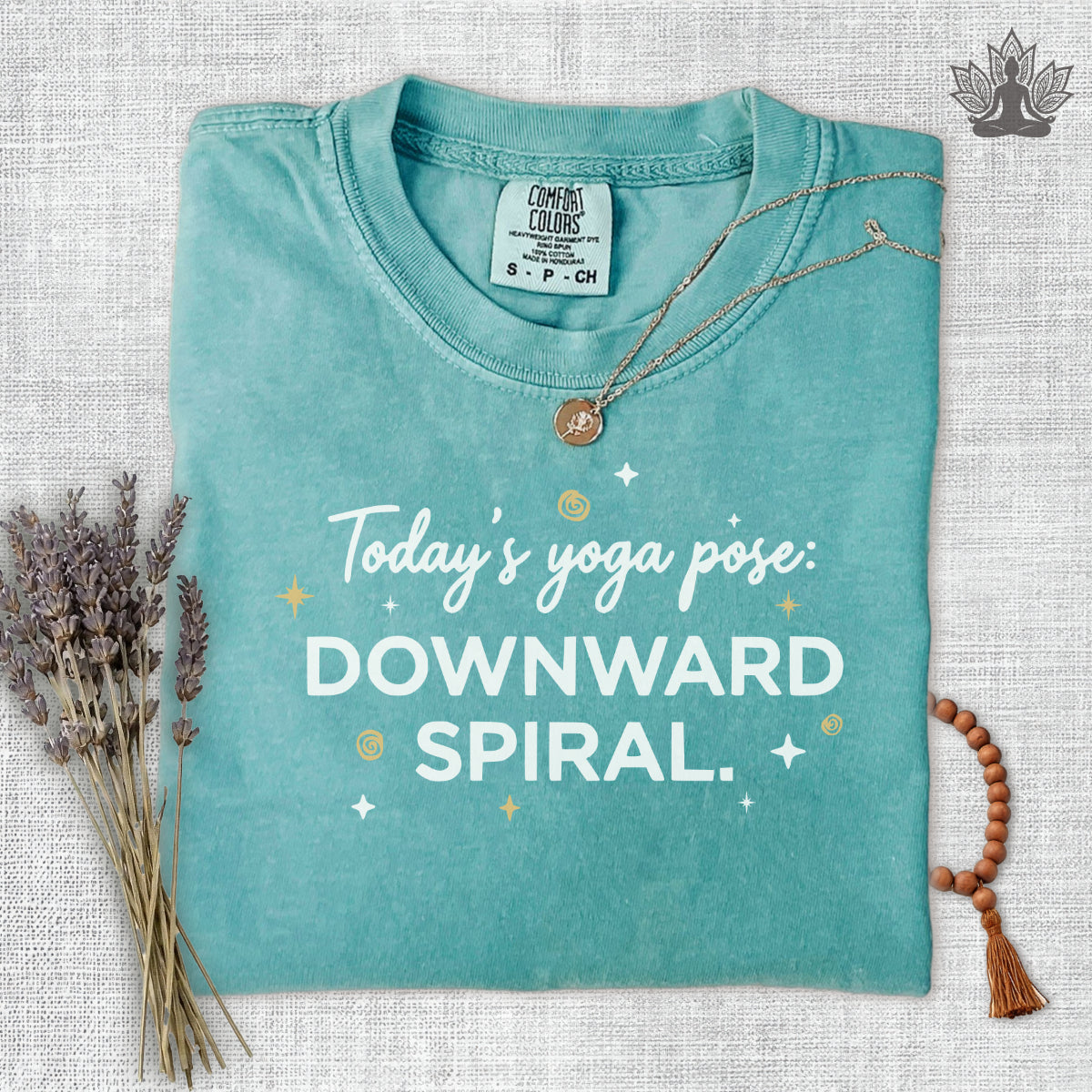 Downward Spiral Comfort Colors Tee