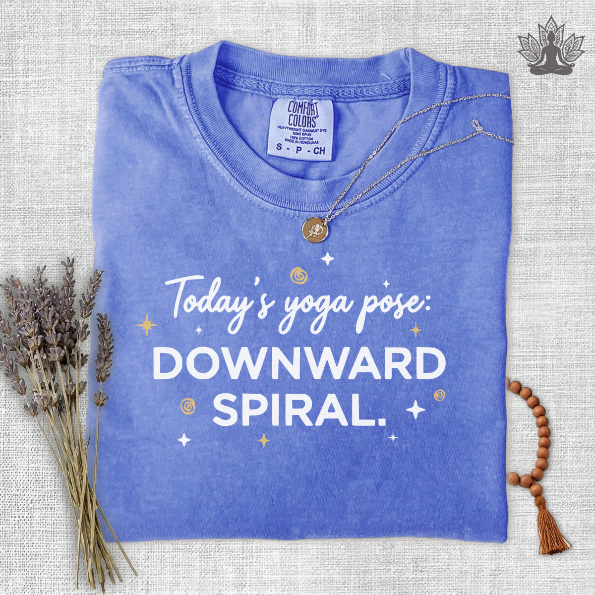 Downward Spiral Comfort Colors Tee