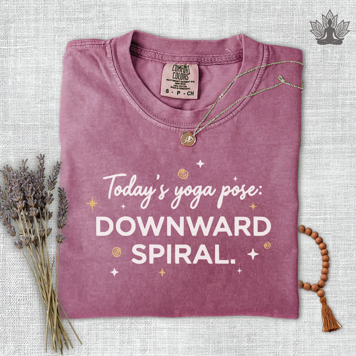 Downward Spiral Comfort Colors Tee