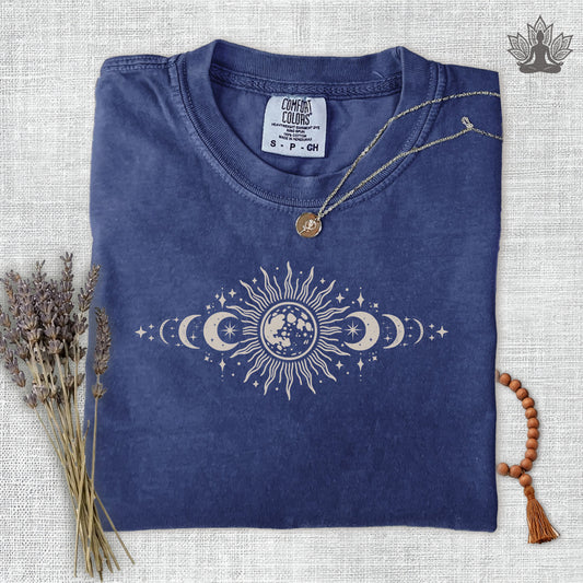 Moon Phases Comfort Colors Tee