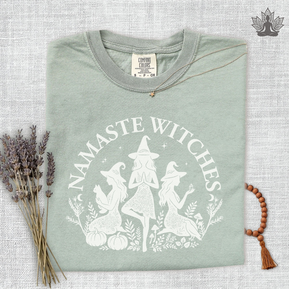 Namaste Witches Comfort Colors Tee