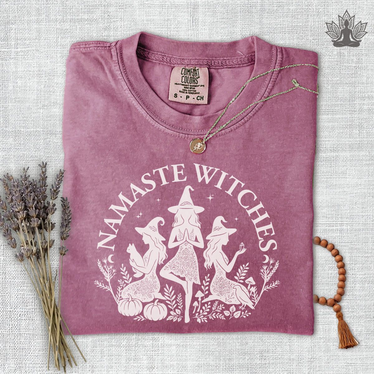 Namaste Witches Comfort Colors Tee
