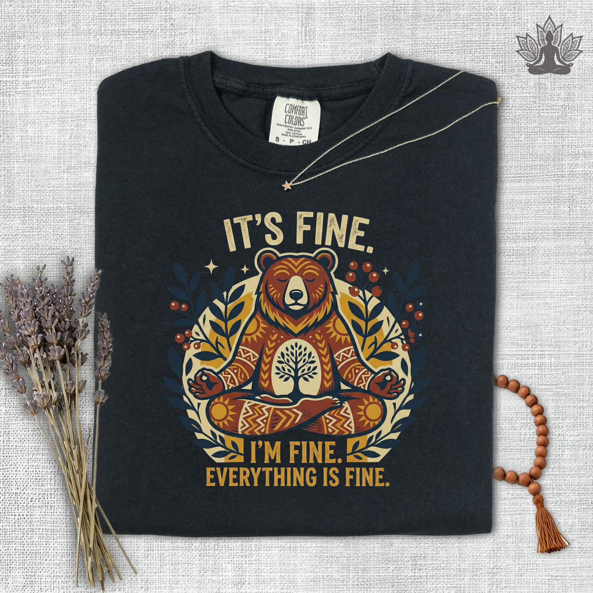 Everything Is Fine Comfort Colors Tee