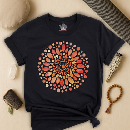 Watercolor Mandala Tee