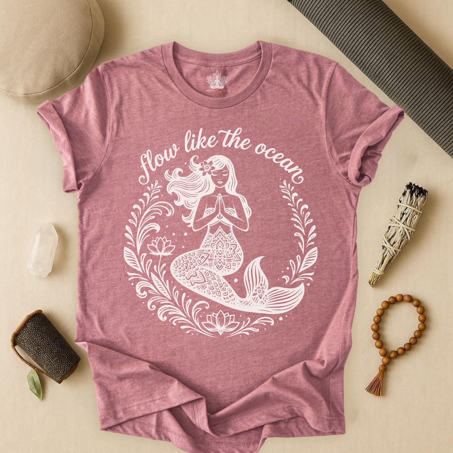 Mermaid Flow Like The Ocean Tee