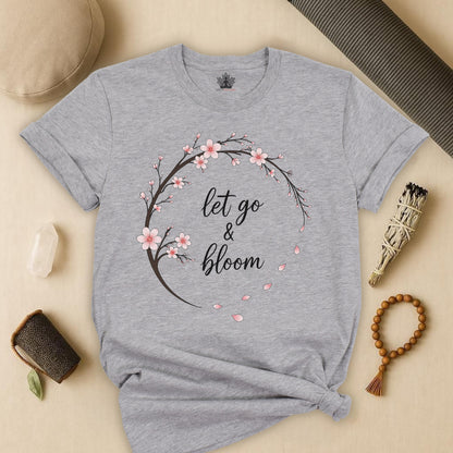 Let Go & Bloom Cherry Blossoms Tee