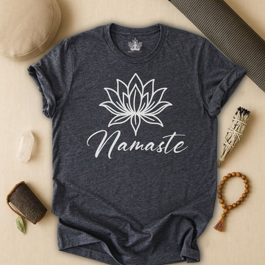 Namaste Lotus Tee