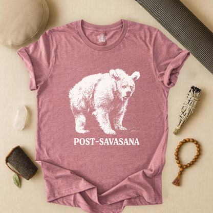 Post-Savasana Sleepy Bear Tee