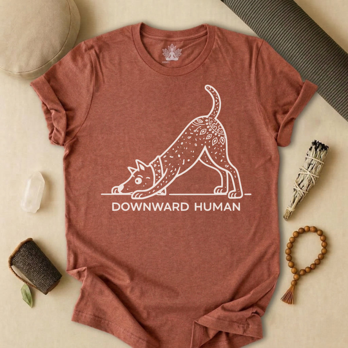 Downward Human - Playful Edition Tee