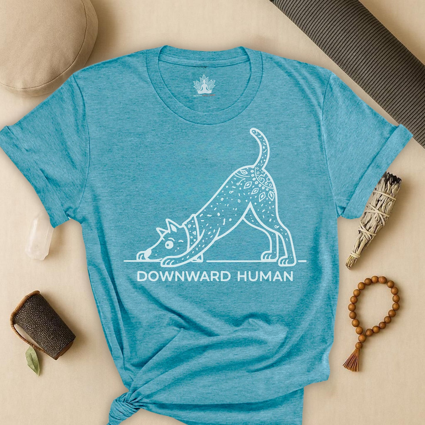 Downward Human - Playful Edition Tee