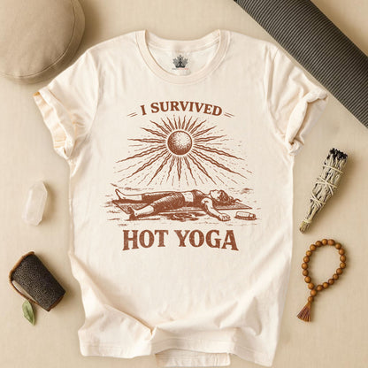 I Survived Hot Yoga Tee
