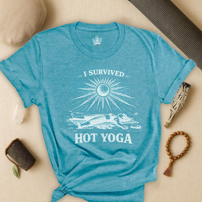 I Survived Hot Yoga Tee