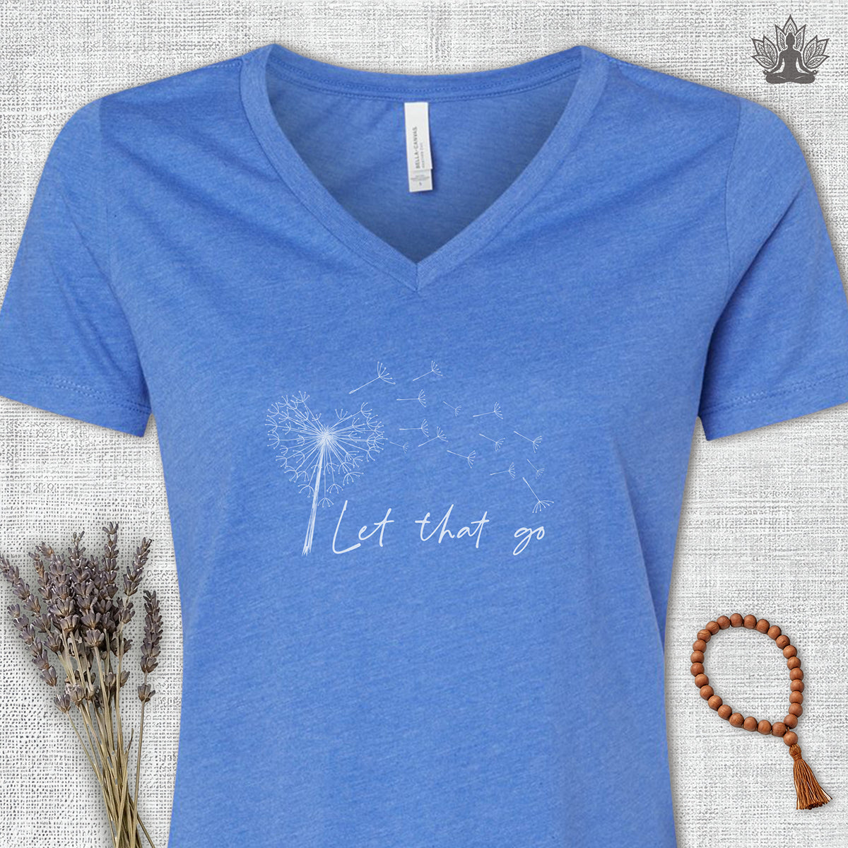 Let That Go V-Neck Tee