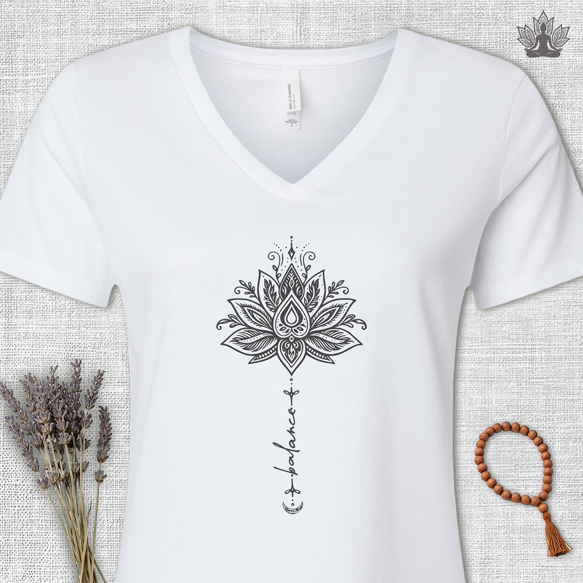 Balance Within V-Neck Tee